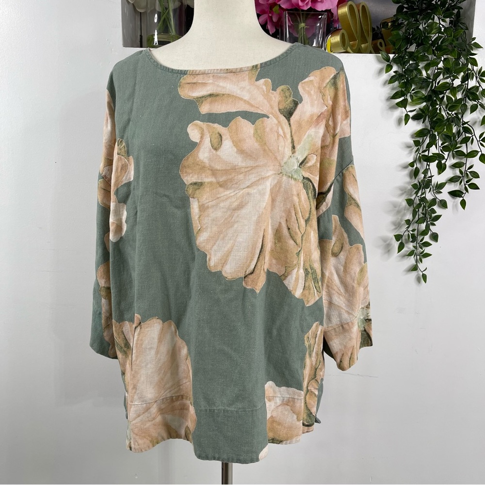 Soft Surroundings Tunic Blouse Large